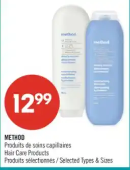 Pharmaprix METHOD Hair Care Products offer