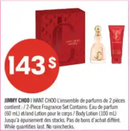 Pharmaprix JIMMY CHOO I WANT CHOO 2-Piece Fragrance offer