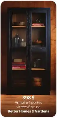 Walmart Better Homes & Gardens Ezra glass-fronted wardrobe offer
