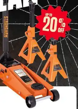 Bumper to Bumper SUREWERX 3-1/2-Ton Service Jack with 4-Ton Vehicle Stands offer