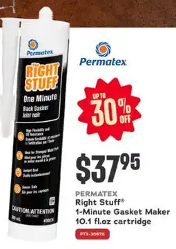 Bumper to Bumper PERMATEX Right Stuff 1-Minute Gasket Maker offer