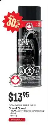 Bumper to Bumper DOMINION SURE SEAL Gravel Guard offer