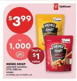 No Frills HEINZ SOUP offer