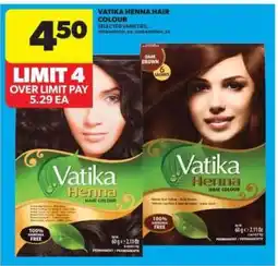 Real Canadian Superstore Vatika Henna Hair Colour offer