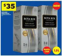Real Canadian Liquorstore Bota Box Napa Valley offer