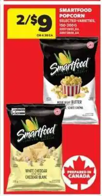 Real Canadian Superstore Smartfood Popcorn offer