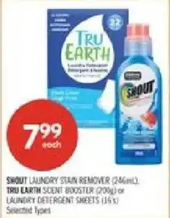 Shoppers Drug Mart Shout laundry stain remover offer