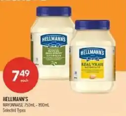 Shoppers Drug Mart Hellmann's mayonnaise offer