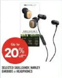 Shoppers Drug Mart Selected skullcandy harley earbuds or headphones offer
