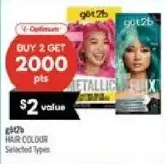 Shoppers Drug Mart got2b hair colour offer