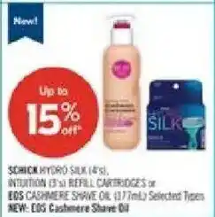 Shoppers Drug Mart Schick Hydro Silk offer