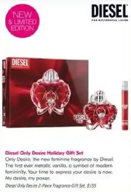 Shoppers Drug Mart Diesel Only Desire Holiday Gift Set offer