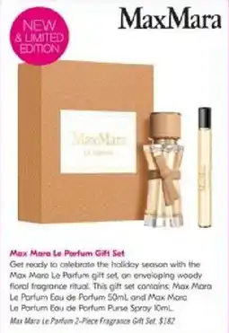 Shoppers Drug Mart Max Mara Le Parfum 2-Piece Fragrance Gift Set offer