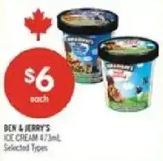 Shoppers Drug Mart Ben & Jerry's ice cream offer