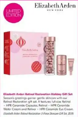 Shoppers Drug Mart Elizabeth Arden Retinal Restoration Holiday Gift Set offer
