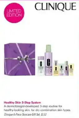 Shoppers Drug Mart Clinique healthy skin 3-step system offer