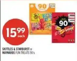 Shoppers Drug Mart Skittles & Starburst or Maynards fun treats offer