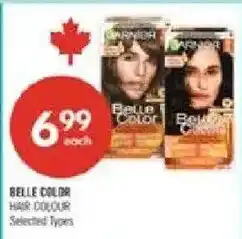 Shoppers Drug Mart Belle Color hair colour offer