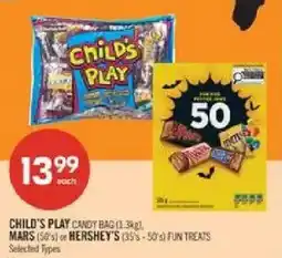Shoppers Drug Mart Child's Play candy bag offer