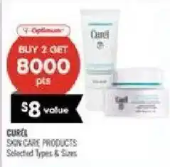 Shoppers Drug Mart Optimum curél skincare products offer