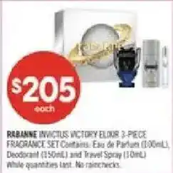 Shoppers Drug Mart Rabanne invictus victory eldor offer
