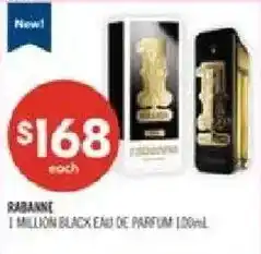 Shoppers Drug Mart Rabanne 1 Million Black Eau de Parfum offer