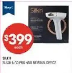 Shoppers Drug Mart Silk'n flash & go pro hair removal device offer