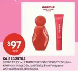 Shoppers Drug Mart Kylie Cosmetics Cosmic Intense + Lip Butter Pomegranate Holiday Set offer