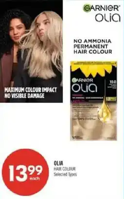 Shoppers Drug Mart Garnier Olia hair colour offer