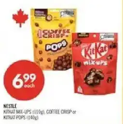 Shoppers Drug Mart Nestle kitkat mix-ups or coffee crisp pops offer