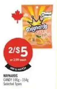 Shoppers Drug Mart Maynards candy offer