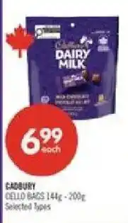 Shoppers Drug Mart Cadbury cello bags offer