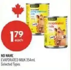 Shoppers Drug Mart No Name evaporated milk offer