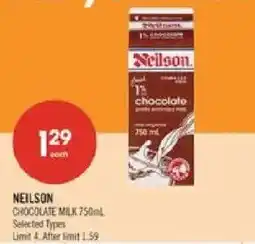 Shoppers Drug Mart Neilson chocolate milk offer