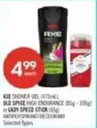 Shoppers Drug Mart Axel shower gel offer