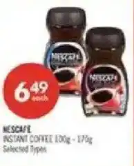 Shoppers Drug Mart Nescafe instant coffee offer