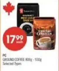 Shoppers Drug Mart PC ground coffee offer