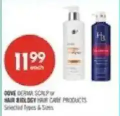 Shoppers Drug Mart Olive Derma Scalp Hair Biology Hair Care Products offer