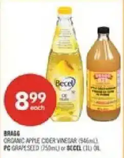Shoppers Drug Mart bragg organic apple cider vinegar offer