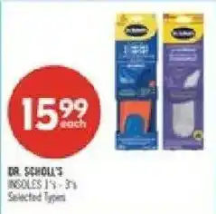 Shoppers Drug Mart Dr. Scholl's insoles offer