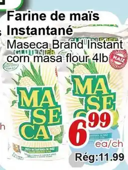 Marche C&T Maseca Brand Instant corn masa flour 4lb offer
