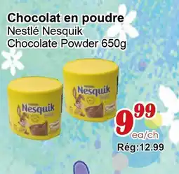 Marche C&T Chocolat en poudre Nestlé Nesquik offer