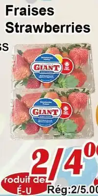 Marche C&T Fraises offer