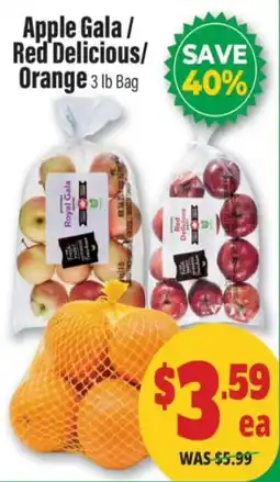 Iqbal Foods Apple Gala / Red Delicious / Orange offer