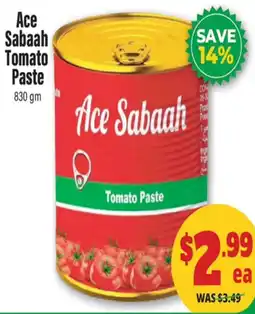 Iqbal Foods Ace Sabaah Tomato Paste offer