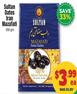 Iqbal Foods Sultan dates mazafati offer