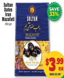 Iqbal Foods Sultan mazafati dates offer