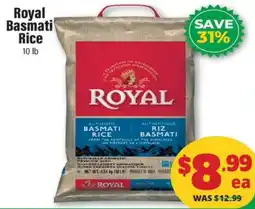 Iqbal Foods Royal basmati rice offer