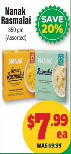 Iqbal Foods Nanak Rasmalai offer