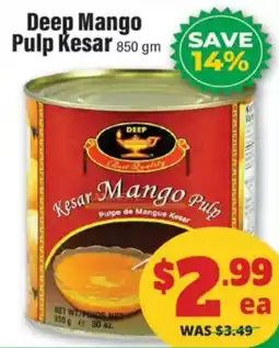 Iqbal Foods Deep mango pulp kesar offer
